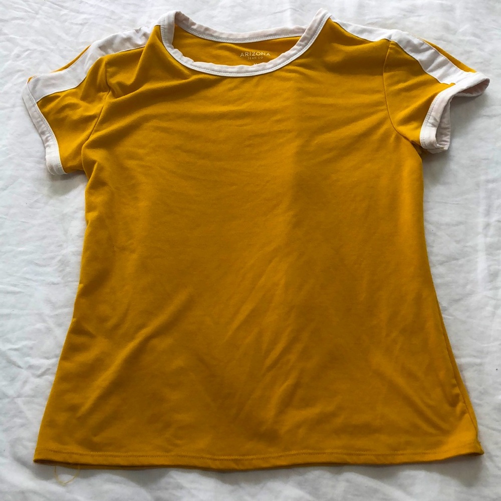 NWOT Mustard yellow tee shirt